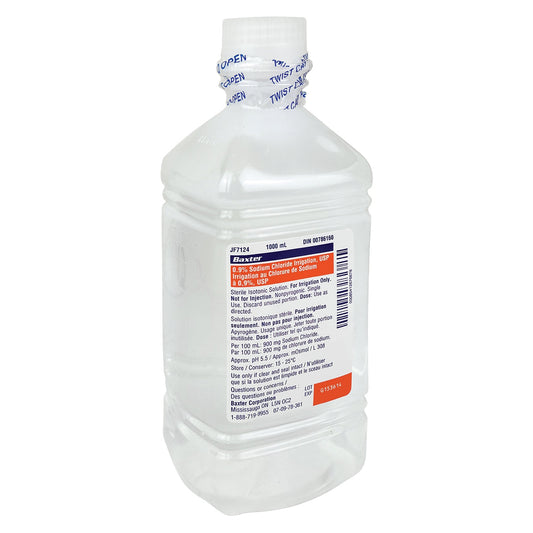 Baxter Saline Solution - 500ml or 1000ml