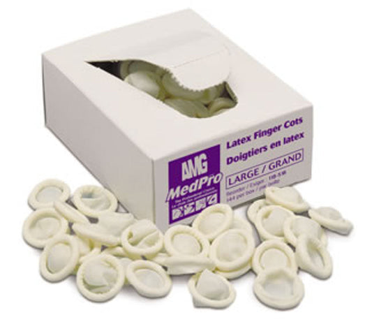 Latex Finger Cot, Powder Free