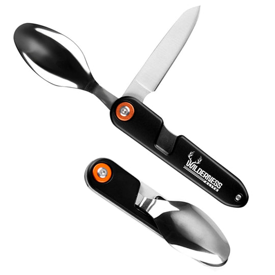 2 in 1 Stainless Steel Spoon