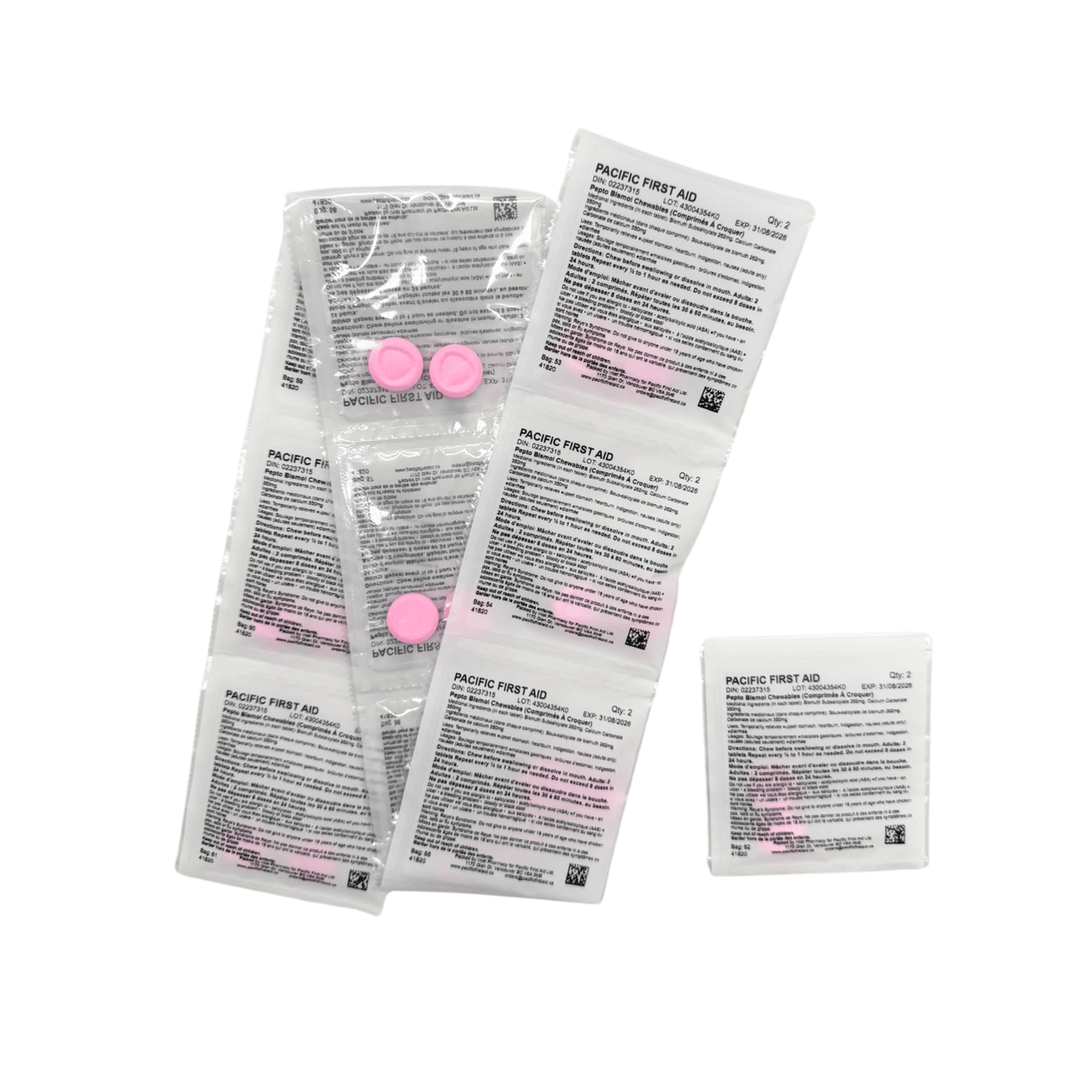 Bismuth Salicylate 262mg (Pack of 2 Tablets)