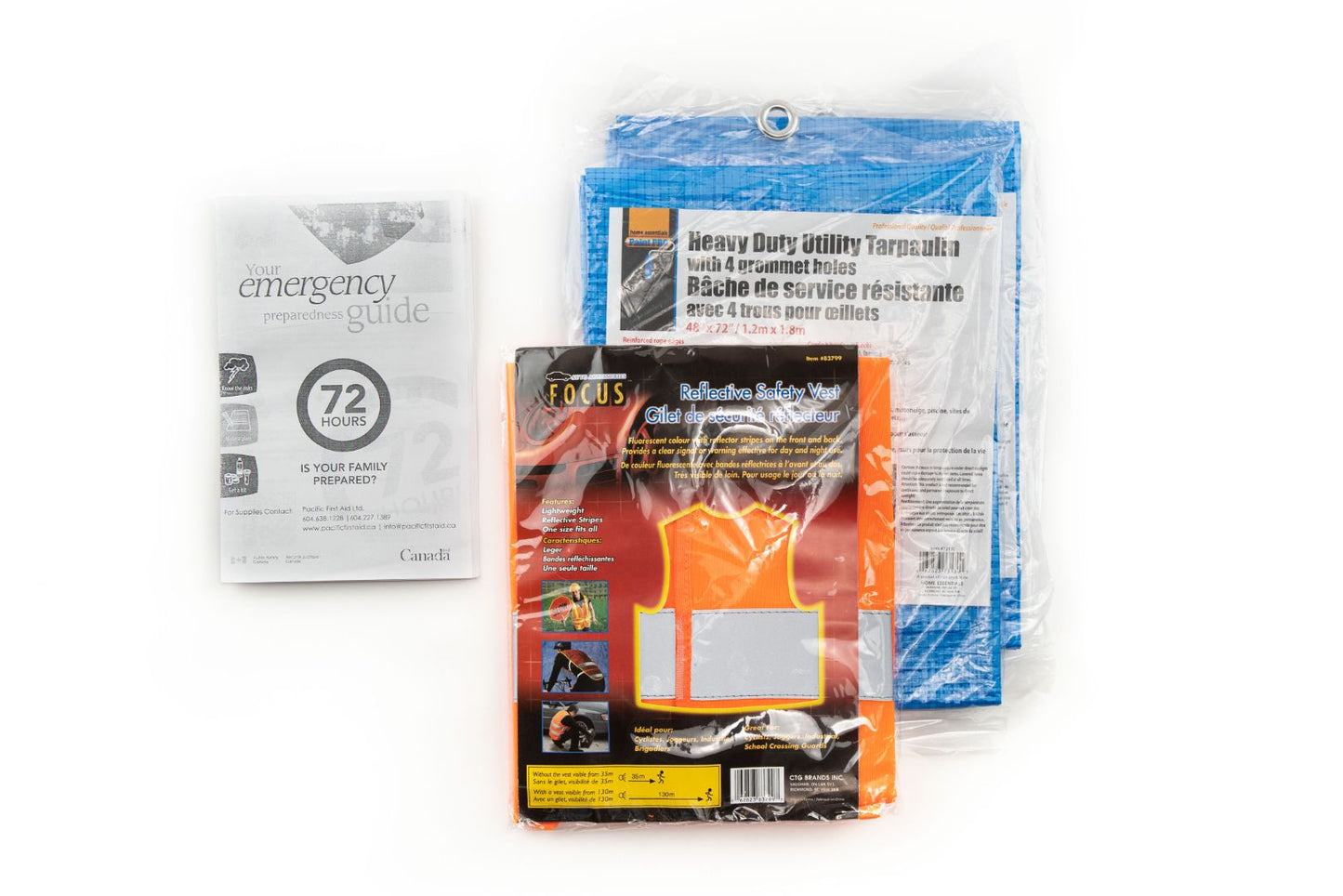 Emergency Essential 72 Hour Survival Kit