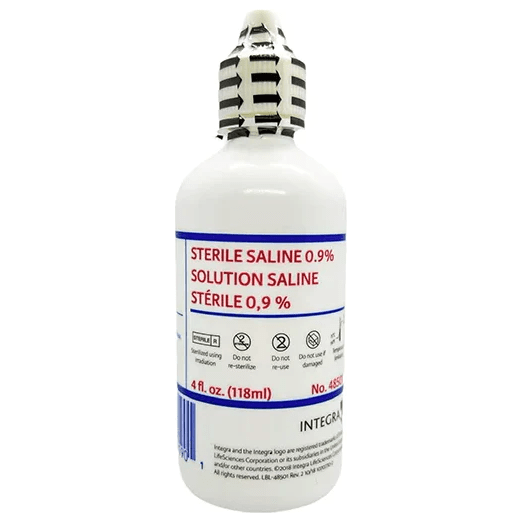 Integra 0.9% Saline 118ml (4oz)