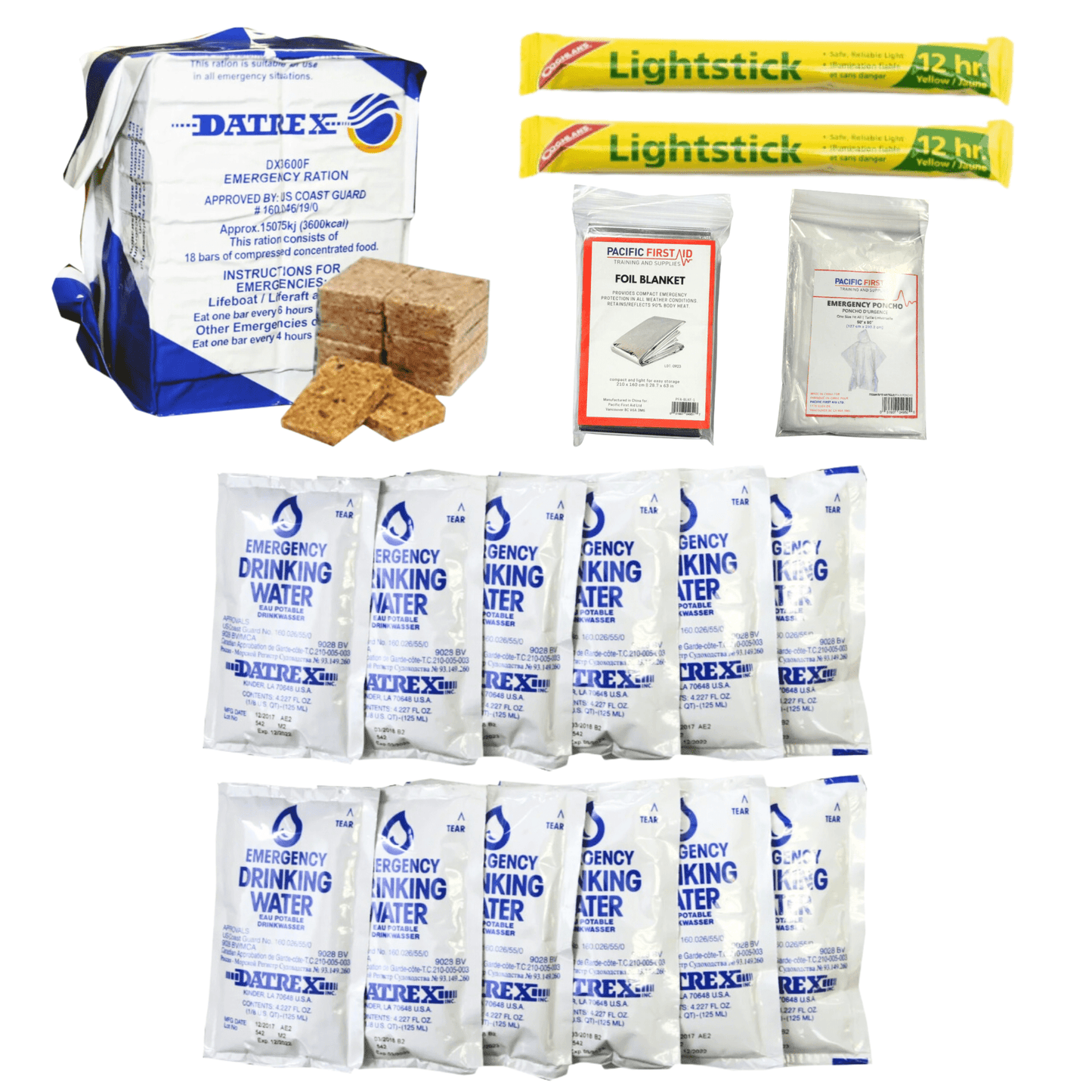 Emergency 72 Survival Kits Per Person Add On