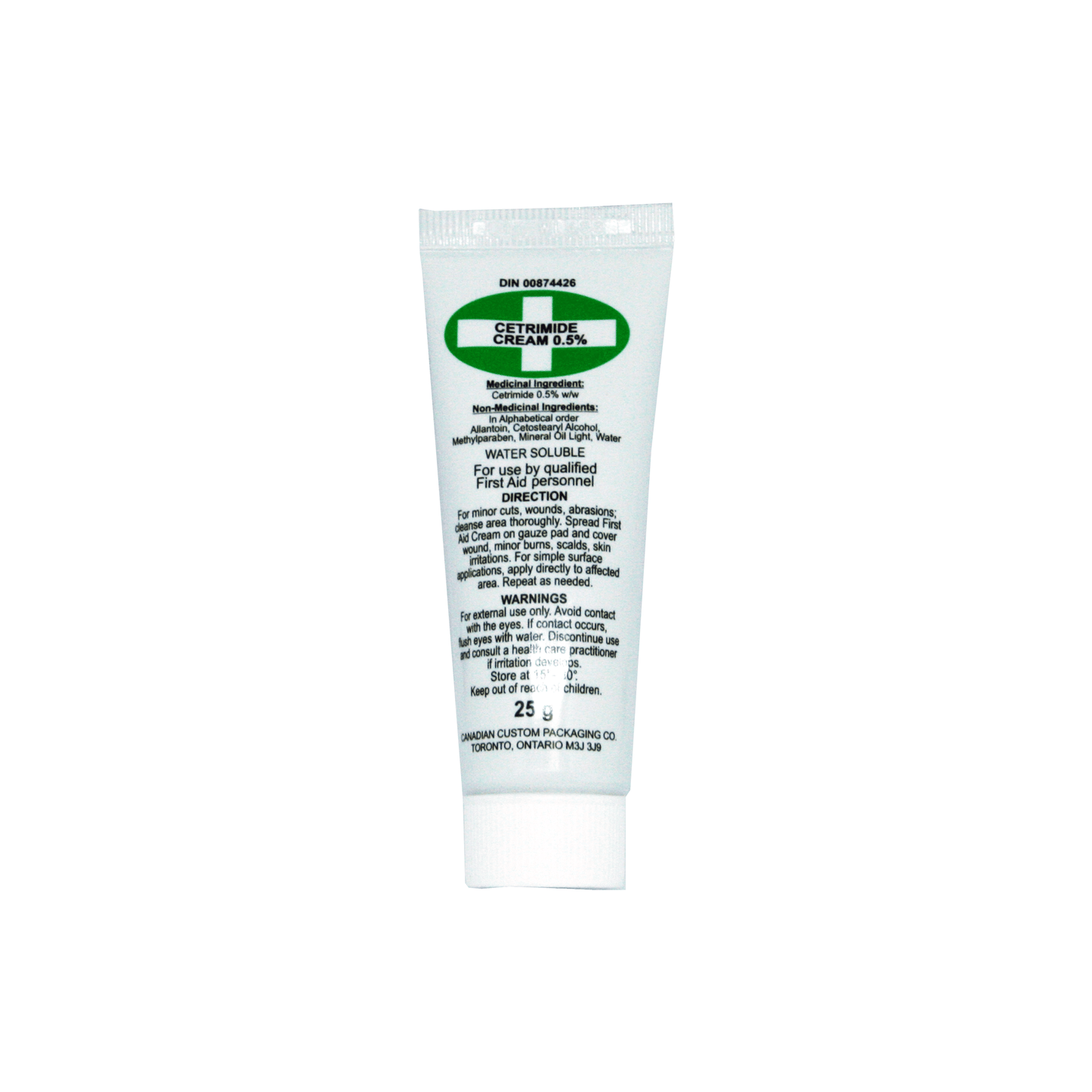 First Aid Burn Cream, Cetrimide - 25g