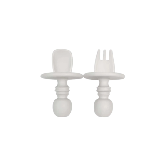Kushies SiliStarters - Silicone Fork + Spoon Set
