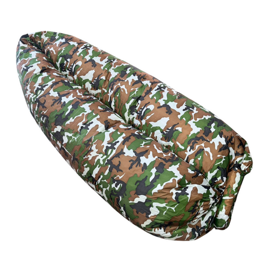 Inflatable Air Lounger / Sofa - Camo Pattern