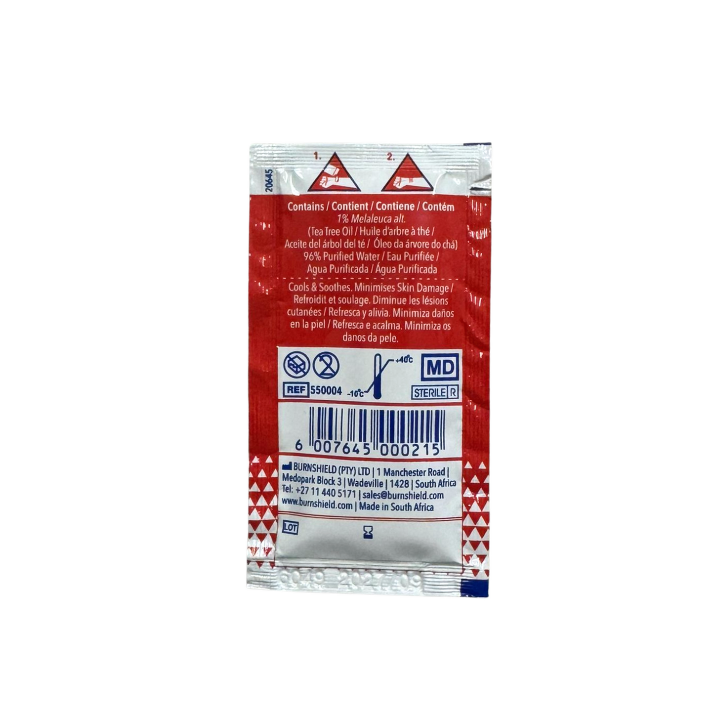 Burnshield Sterile Trauma Hydrogel – 3.5mL Sachet