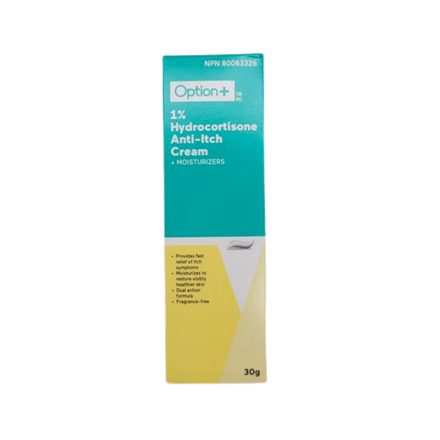 Option+ 1% Hydrocortisone Anti-Itch Cream 30g