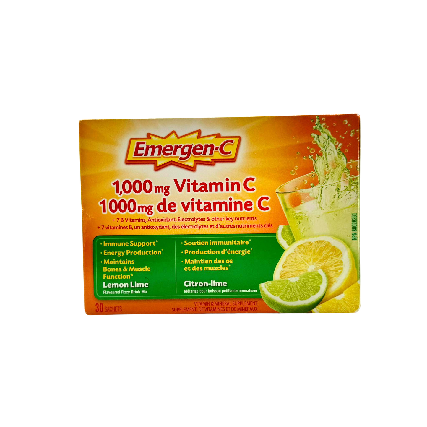 Emergen-C Vitamins C Powder Supplement 30 Count