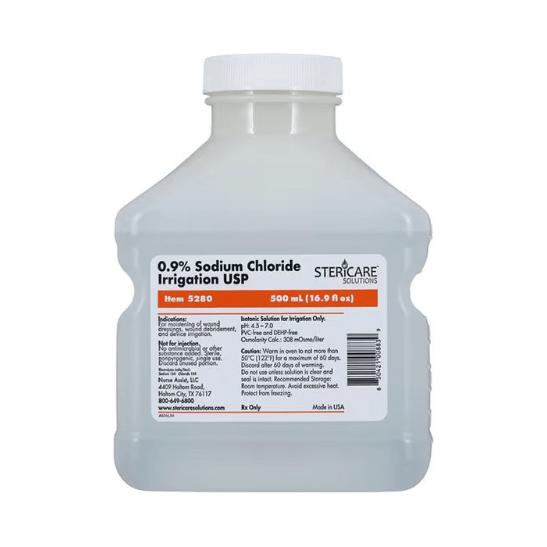 SteriCare Solutions 0.9% Sodium Chloride Irrigation NACL