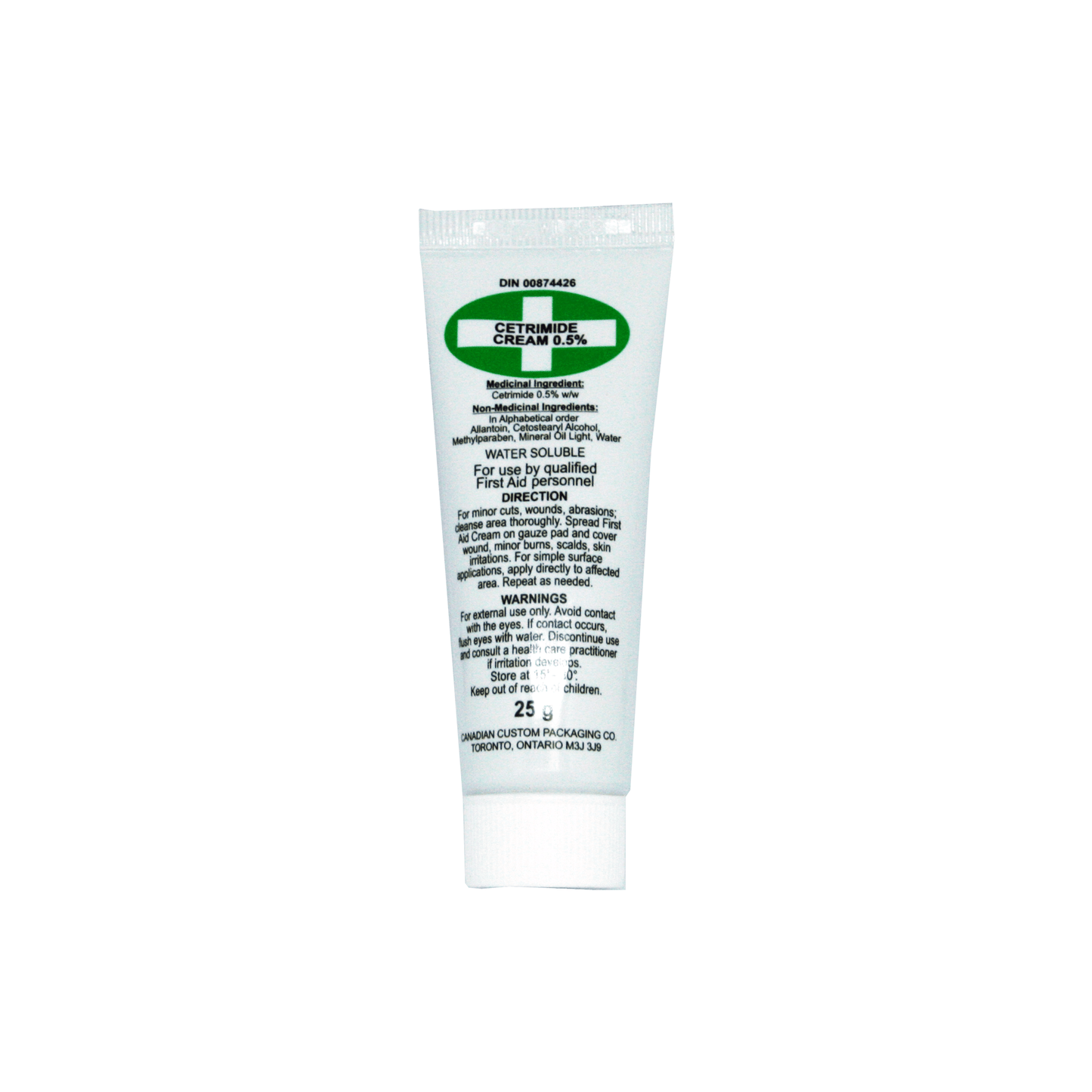 First Aid Burn Cream, Cetrimide - 25g