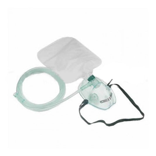 Total Non-Rebreathing Oxygen Mask with Tubing - Adult